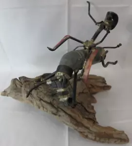 Bill Westfall Nutz & Boltz Bucking Bull Rider Kunst Metall Skulptur 1980 RAR SCHÖN - Bild 1 von 10
