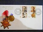 2000 Australian Legeds Anzac's  Stamp And Coin Cover Pnc