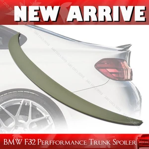 Unpainted Fit For BMW F32 Coupe 420i 428i P Type Rear Boot Trunk Spoiler - Bild 1 von 1