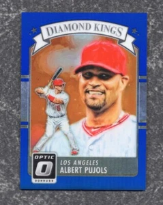 2016 Panini Donruss Optic Albert Pujols Blue Card #13 SN 006/149 - Picture 1 of 2