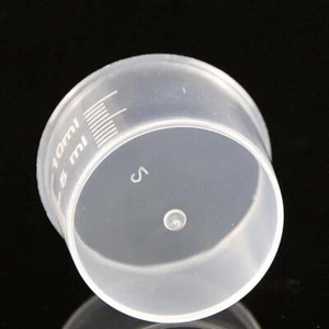 Medicine Medication Plastic Measure Guided Measuring 50ml - Cup 20 Pot X9D9 - Picture 1 of 15
