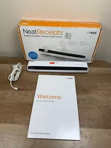 NEAT RECEIPTS MOBILE SCANNER DIGITAL FILING SYSTEM NM-1000 - Picture 1 of 3