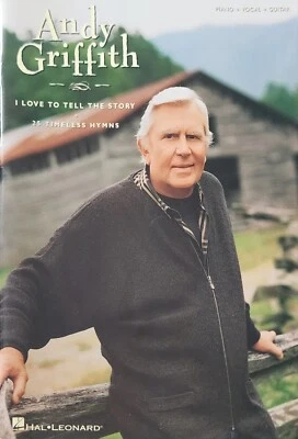 Andy Griffith I Love To Tell The Story Music Song Book Piano Vocal Guitar - Image 1 of 3