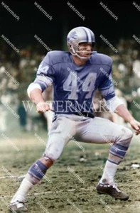 GJ563 Dick LeBeau Detroit Lions Action 8x10 11x14 16x20 Colorized Photo - Picture 1 of 1