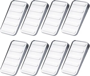 80 Stück Keile Kunststoff,5 x 3 cm Transparent Möbelkeile,Rutschfeste Türstopper - Bild 1 von 8