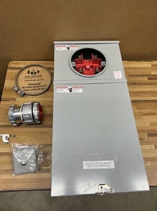 Caja de enchufe de seguridad Cooper b line 114 TB 4 mandíbula 100A 600V 1 fase 3 cables tipo 3R - Imagen 1 de 9
