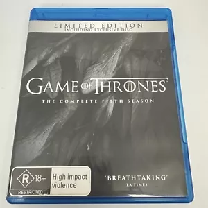 Game Of Thrones Complete Season 5 Blu-ray 5 Disc Set Limited Edition - Picture 1 of 9