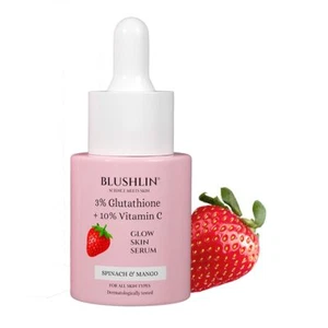 BLUSHLIN 3% Glutathione for Skin Whitening and Brightening | Face Serum - Imagen 1 de 4