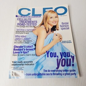 Cleo Magazine Australia June 1999 Christina Applegate Vintage Women's Lifestyle  - Picture 1 of 11