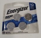 Energizer 2032 3V Lithium 4Pk Brand New Sealed Packaging 10 Year Shelf Life