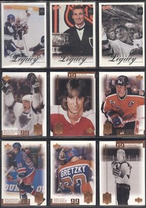9X WAYNE GRETZKY 1999-00 MIX BRAND OILERS KINGS RANGERS NHL HOCKEY