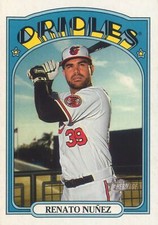 Renato Nuñez 2021 Topps Heritage Baseball Base Card #220 Baltimore Orioles