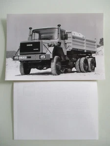 IVECO 330.30 ANW Baufahrzeug Original Foto Werkfoto Pressefoto Photo 1987 - Bild 1 von 3