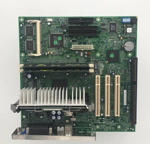 PLACA BASE IBM SLOT 1 01K4456 PC 300GL, CELERON 366 W DISIPADOR TÉRMICO, 2X 128 MB RAM - Imagen 1 de 6