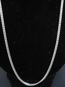 Genuine Italian 925 sterling silver chain necklace - Picture 1 of 9