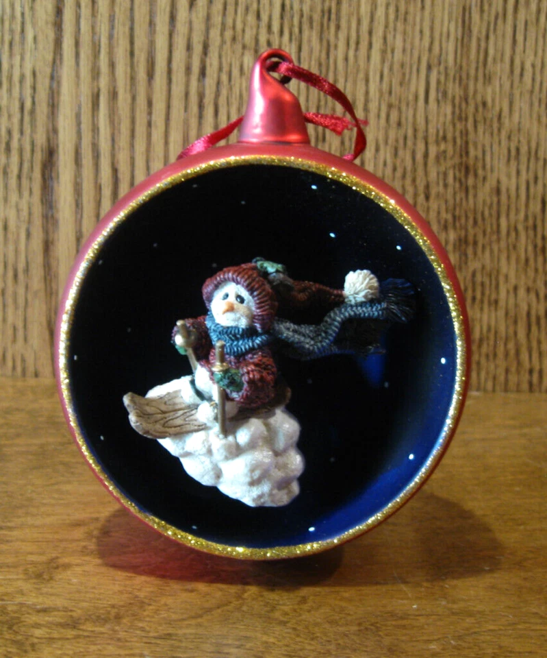 Boyds Bear Folkstone Christmas Ornament Jacques Starlight Skier Limited Ed '97