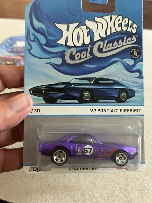 Pontiac Firebird Spectrafrost Purple #7/30 Hot Wheels 2014 Cool Classics 67 Foto 1 de 4