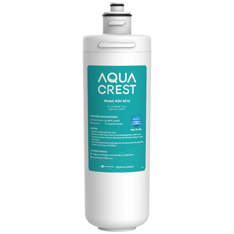 AQUA CREST Under Sink Water Filter,replacement for Everpure OCS2,Aquverse A100 - Image 1 of 4