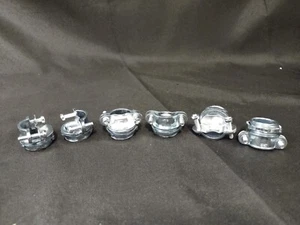 3/4 Zoll Elektrokabelklemme 6er Pack Nichtmetall Romex Doppelschraubverbinder - Bild 1 von 4