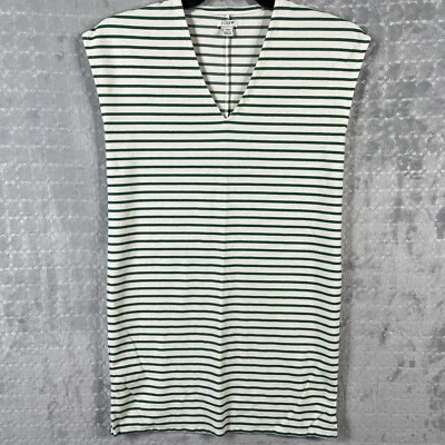 J Crew Shift Dress Sz XXS V Neck Striped Casual Festival Summer Preppy Vacation - Image 1 of 4