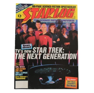 Starlog Magazine Science Fiction Universe Nov #124 Star Trek Next Gen Batman Vtg - Picture 1 of 11