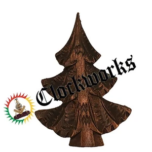 Brown Hand Carved Tree for a Cuckoo Clock - Picture 1 of 1