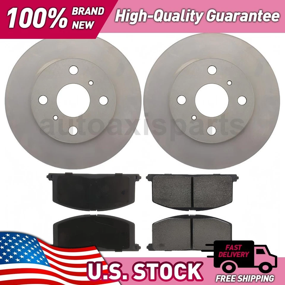 Kit de actualización de freno de disco de piezas delanteras centradas para Toyota Tercel 1991-1999 Foto 1 de 1