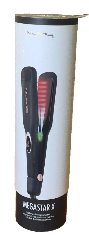 NuMe Megastar X Hair Straightener Tourmaline Flat Iron  1.75 Inch - Image 1 of 1