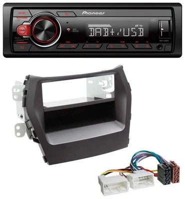 Pioneer MP3 1DIN DAB USB AUX Autoradio für Hyundai Santa Fe (ab 2012) - Bild 1 von 4