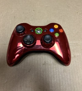 Microsoft XBOX 360 Wireless Controller Special Edition Chrome Red - Picture 1 of 22