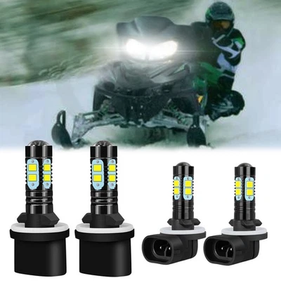For Arctic Cat Crossfire 1000 600 700 LED Headlight Combo Bulbs High Low Beam - Image 1 of 4