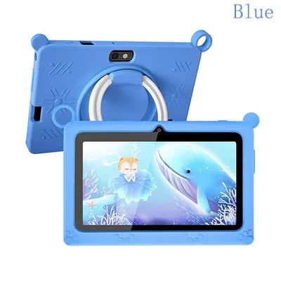 5G Kids Tablet 7 Inch Quad Core 4GB RAM 64GB ROM Android 9.0 Google Learning - Image 1 of 4
