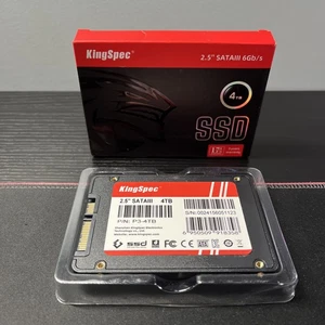 4tb 2.5 SATA SSD, SATA III 6Gb/s Internal Solid State Drive - 3d NAND Flash Tlc, - Picture 1 of 2
