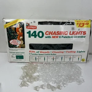 JoyBrite 140 Multicolor Chasing Christmas Lights Tulip Flower Cover Reflector - Picture 1 of 12