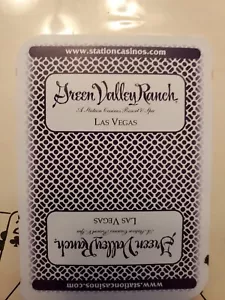 VINTAGE LAS VEGAS - SINGLE SWAP SPIELKARTE - GREEN VALLEY RANCH CASINO - Bild 1 von 1