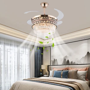 42 Inch Ceiling Fan Light Ceiling Fan Light With Remote Control Coffee Modern - Picture 1 of 18