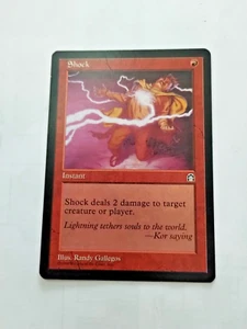 Magic The Gathering Shock Stronghold Regular Común - Poco Desgaste en los Bordes - Un Lado - Ver Fotos - Imagen 1 de 4