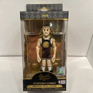 Funko Gold NBA Stephen Curry Chase Edition 5 Inch Vinyl Figure - Picture 1 of 4