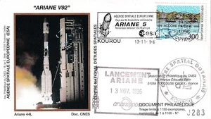 CNES 1996 Rakete Ariane V 92 Ariane Start - Bild 1 von 2
