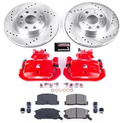 Kit de frenos de disco PowerStop - trasero - se adapta a Toyota MR2 Spyder 2000-2002 Z23 Daily Dri Foto 1 de 4