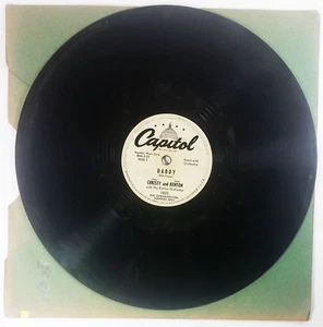 Stan Kenton Daddy Street of Dreams June Christy Schallplatte 10 Zoll Vintage Capitol Demo - Bild 1 von 3