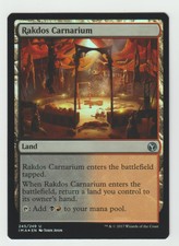 MTG Rakdos Carnarium Foil Iconic Masters Magic The Gathering NM