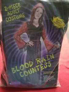 Women's Renaissance Halloween Costume Blood Rain Countess Size S/M - Picture 1 of 6