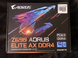z690 aorus elite ax ddr4 Motherboard *Open Box* - Picture 1 of 3