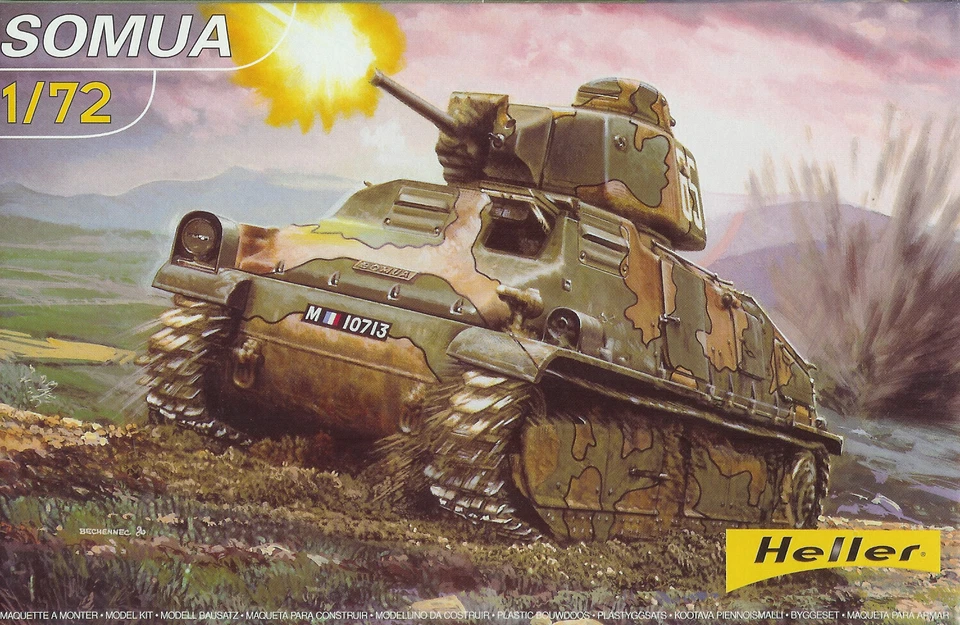 Heller 1/72 (20Mm) Carro Francese S-35 Somua - Immagine 1 di 1