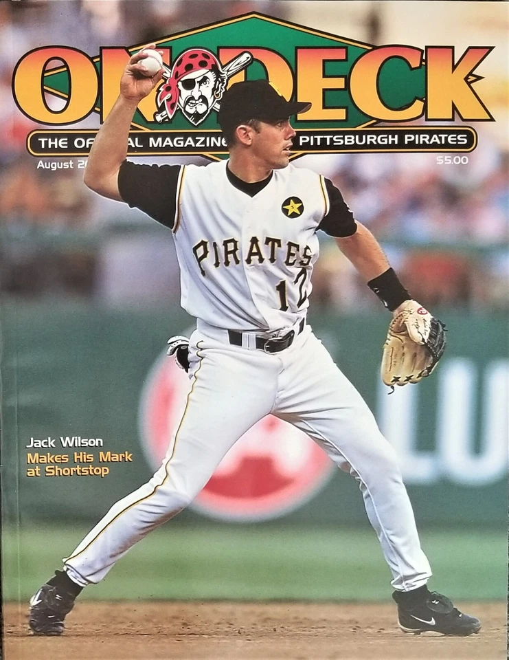 ORIGINAL AUGUST 2001 - PITTSBURGH PIRATES ON DECK MAGAZINE - JACK WILSON - NM! - Image 1 of 1