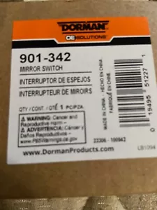Dorman 901-342 Front Driver Side Power Mirror Switch - Left Side Compatible with - Picture 1 of 1