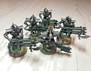 Painted Warhammer 40k Necron Immortals x5 - Picture 1 of 2