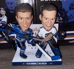 Washington Capitals Peter Bondra Olie Kolzig SGA 1.02.25 Dual Bobblehead Neu NHL - Bild 1 von 5