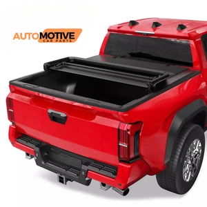 For 2016-2023 Toyota Tacoma Truck Bed Waterproof 5FT Soft Tri-fold Tonneau Cover - Picture 1 of 13
